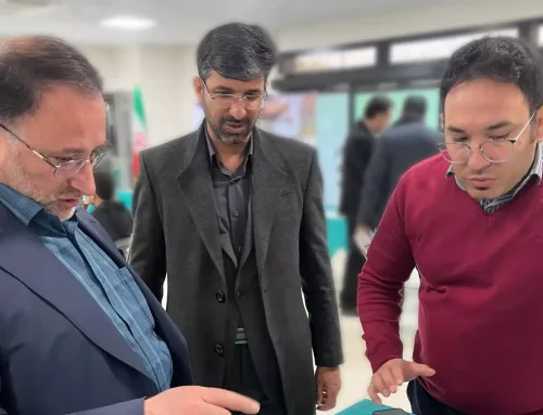 بازدید مدیران شهرداری اهواز از نمایشگاه شهرک علمی و تحقیقاتی اصفهان با حضور شرکت رایان پژوهان ژرف اندیش